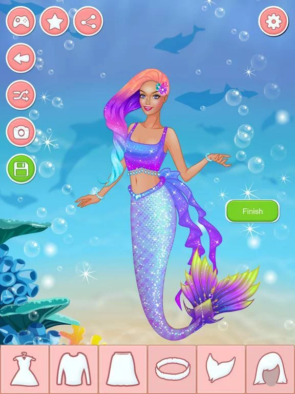 Изображение игры: Mermaid Princess Beauty