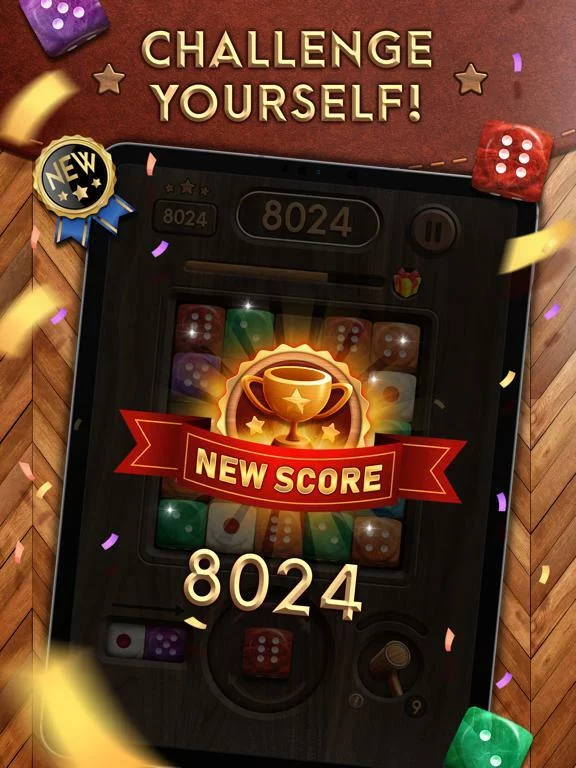 Изображение игры: Merge Dice: Block Puzzle Jewel