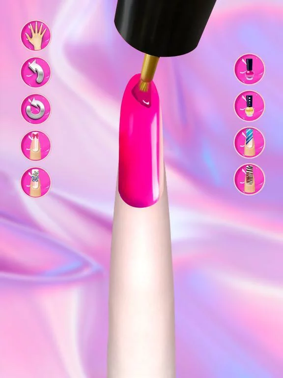 Изображение игры: Nail Care 3D - Girl Spa Salon
