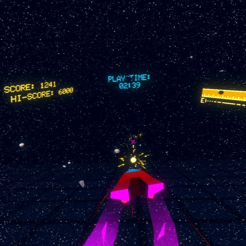 Изображение игры: Astro Zip VR