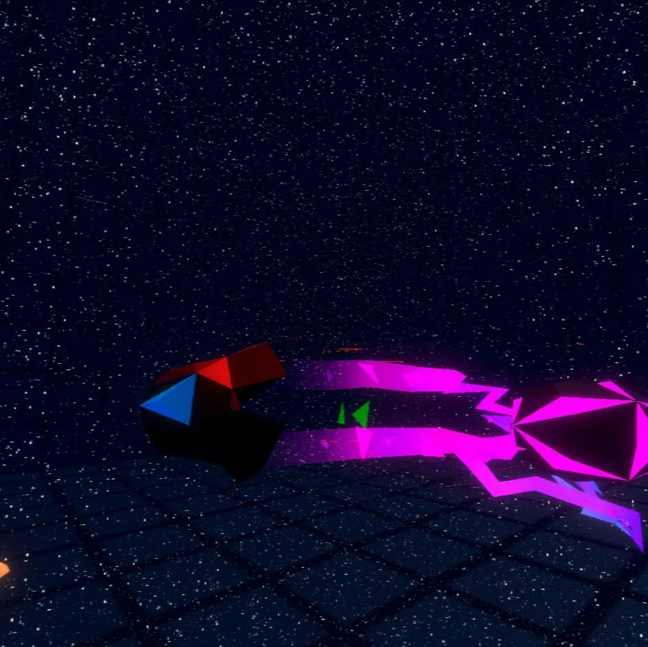 Изображение игры: Astro Zip VR