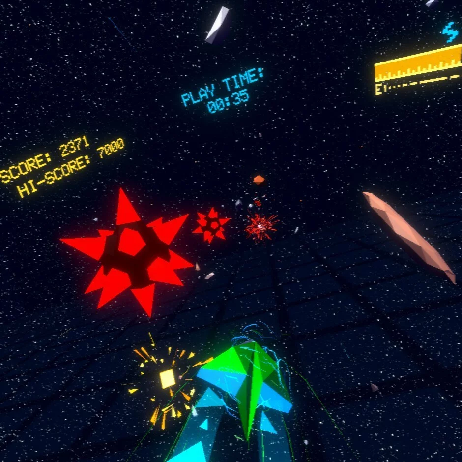 Изображение игры: Astro Zip VR