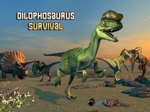 Изображение игры: Dilophosaurus Survival
