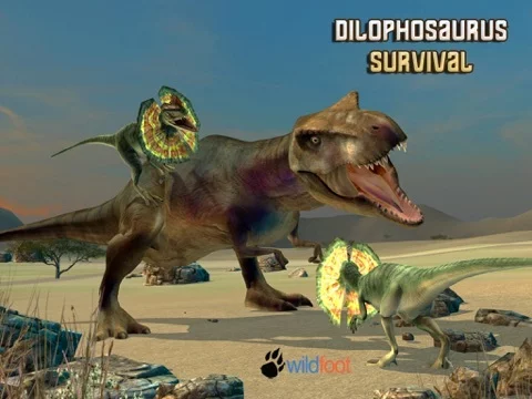 Изображение игры: Dilophosaurus Survival