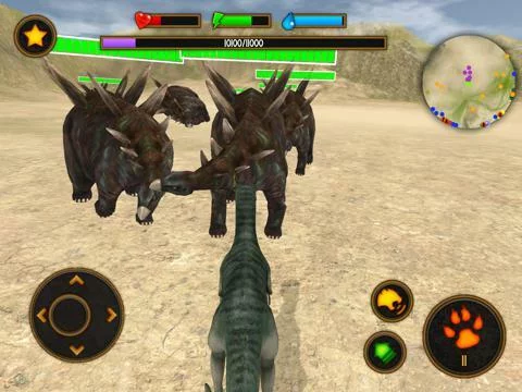 Изображение игры: Dilophosaurus Survival