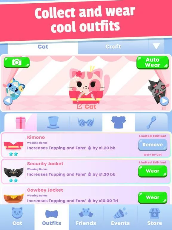 Изображение игры: Greedy Cats: Kitty Clicker