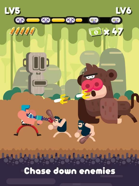 Изображение игры: Gun Force PRO: shoot for watch