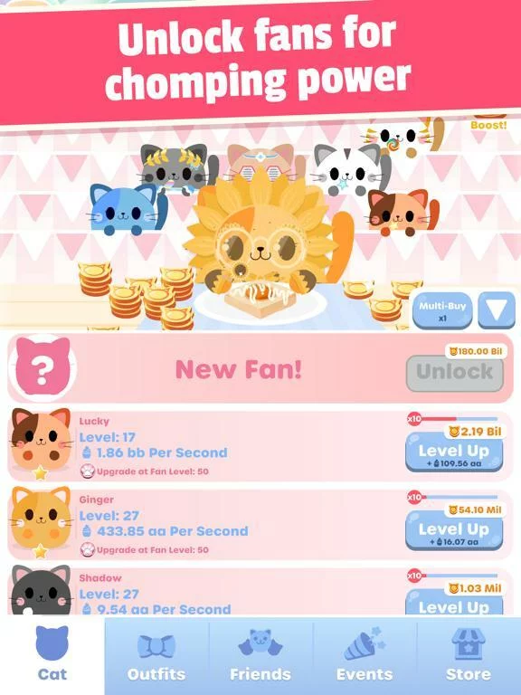 Изображение игры: Greedy Cats: Kitty Clicker