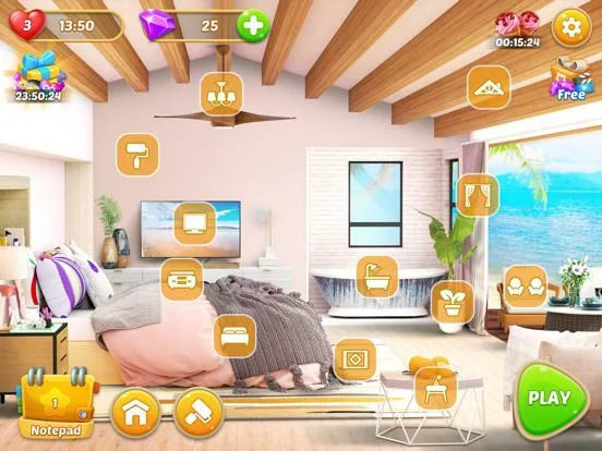 Изображение игры: Cooking Sweet: Home Decor game