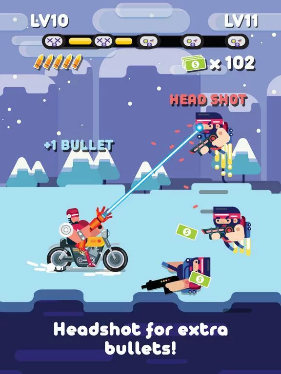 Изображение игры: Gun Force PRO: shoot for watch