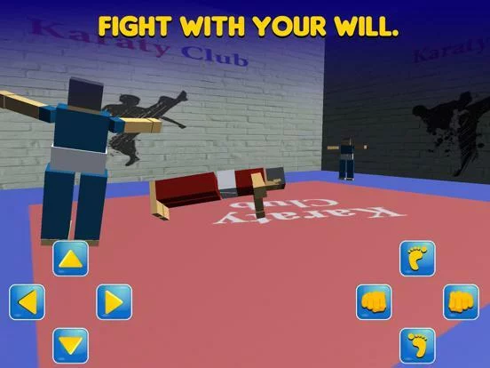 Изображение игры: Karate Face Kicker-Ninja Bouncing Soccer Clash War