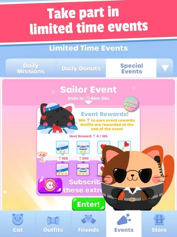 Изображение игры: Greedy Cats: Kitty Clicker