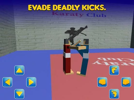 Изображение игры: Karate Face Kicker-Ninja Bouncing Soccer Clash War
