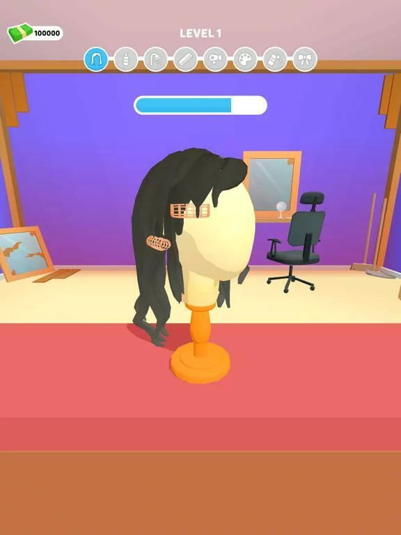 Изображение игры: Wig Master