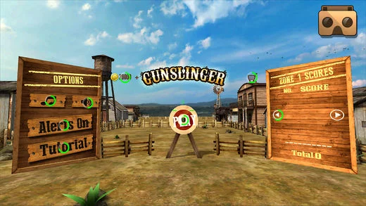 Изображение игры: Gunslinger VR - Cowboy Shooting Challange