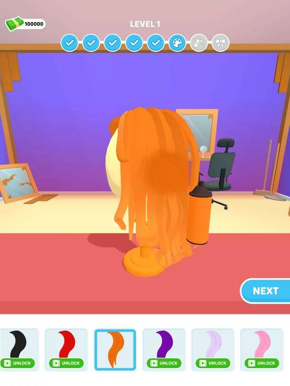 Изображение игры: Wig Master