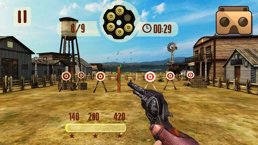 Изображение игры: Gunslinger VR - Cowboy Shooting Challange