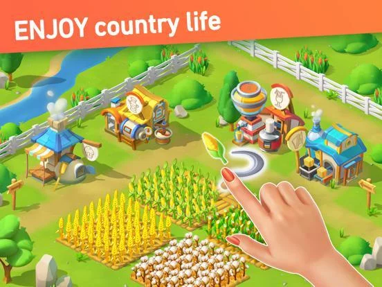 Изображение игры: Goodville: Farm Game Adventure