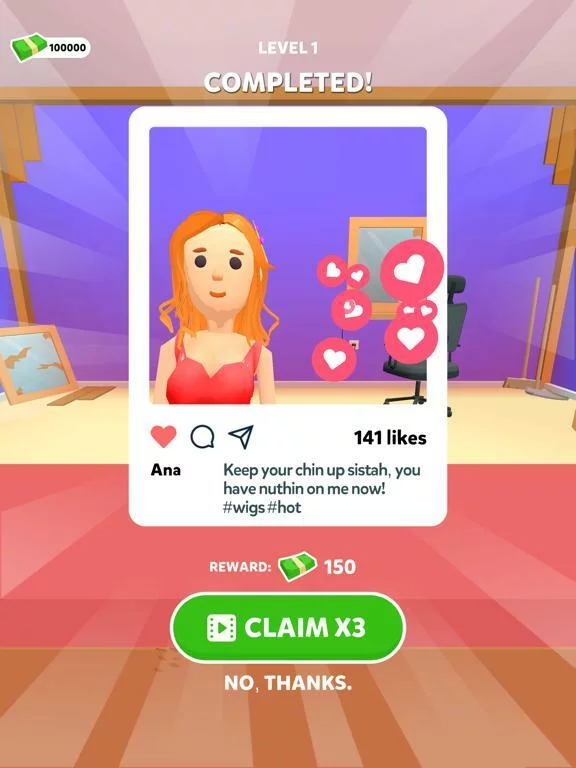 Изображение игры: Wig Master