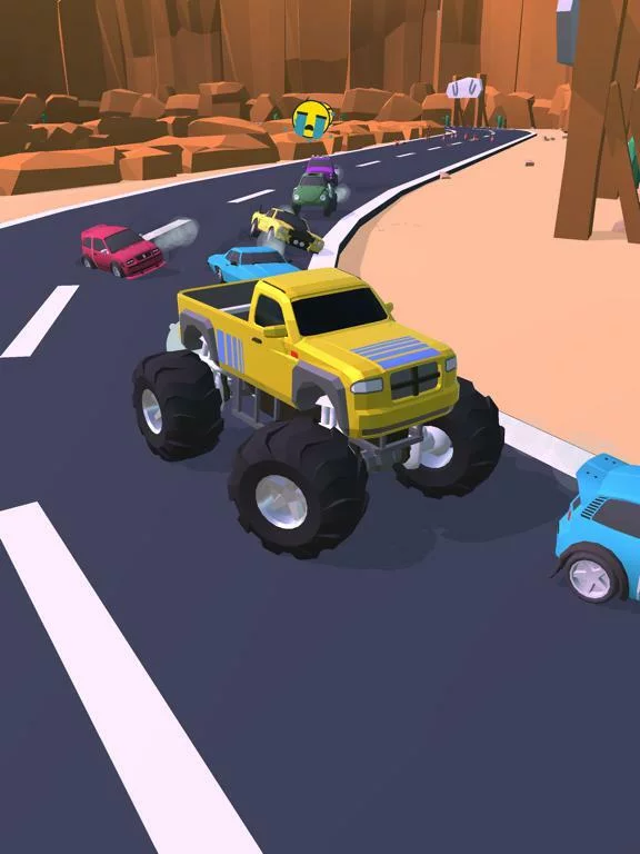 Изображение игры: Drive Race 3D!