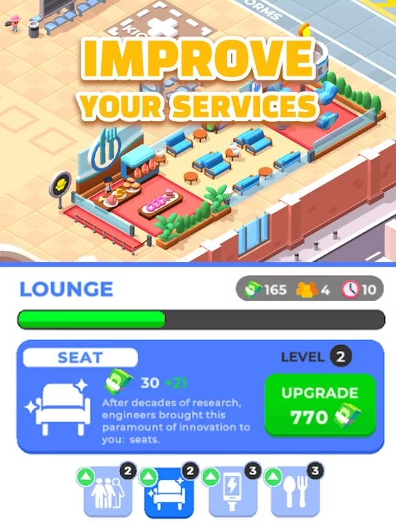 Изображение игры: Idle Train Station