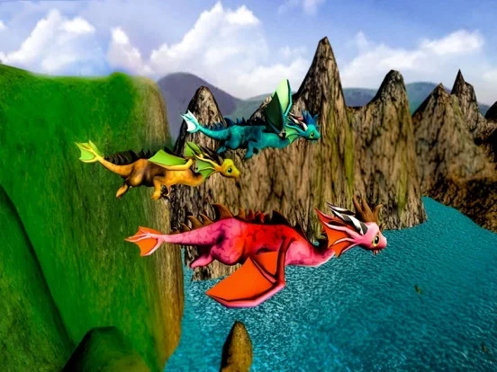 Изображение игры: Vr Dragon Flight Simulator for Google Cardboard