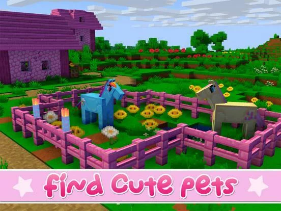 Изображение игры: Kawaii World - Craft and Build