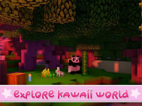 Изображение игры: Kawaii World - Craft and Build