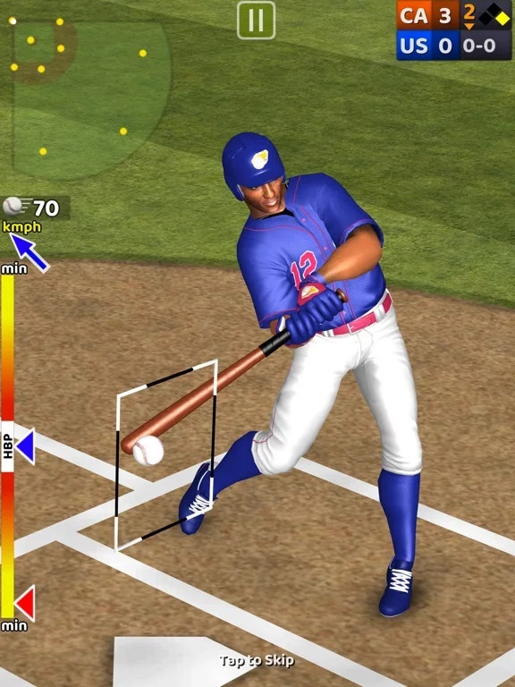 Изображение игры: Baseball Game On: offline fun
