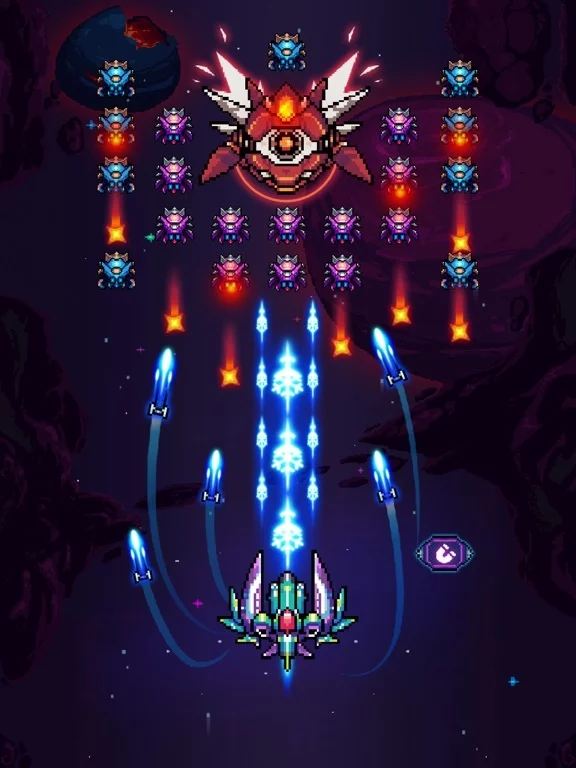 Изображение игры: Galaxiga - Classic 80s Arcade