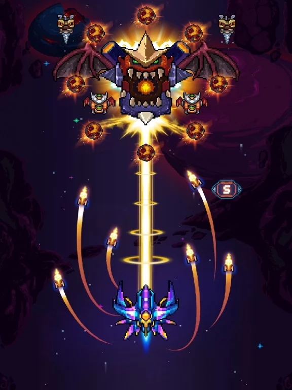 Изображение игры: Galaxiga - Classic 80s Arcade