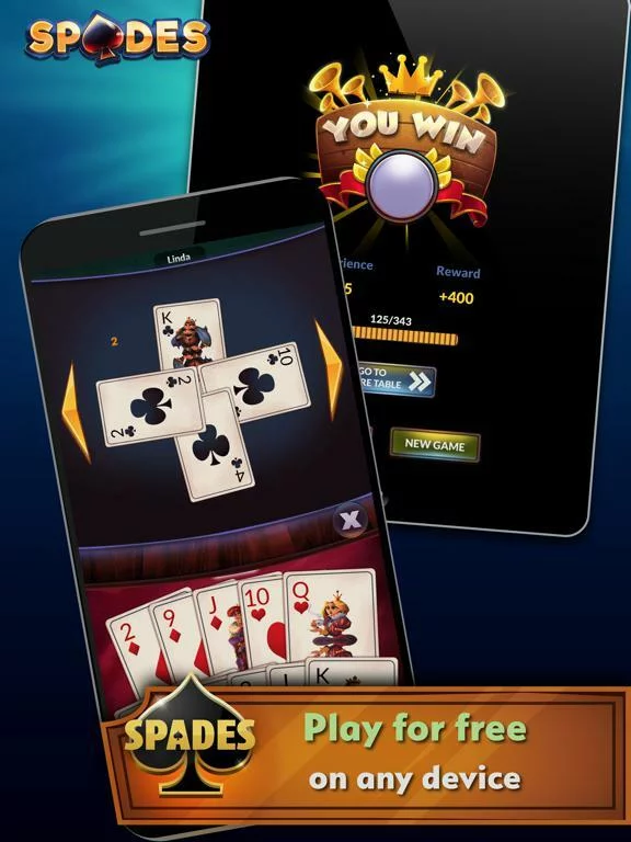 Изображение игры: Spades - Offline