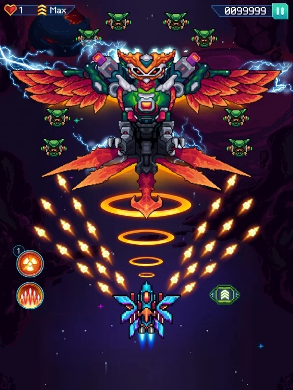 Изображение игры: Galaxiga - Classic 80s Arcade