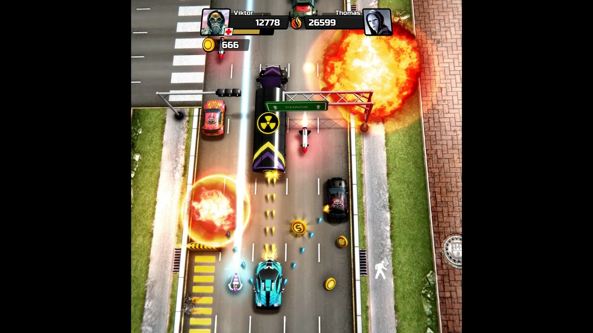 Изображение игры: Chaos Road