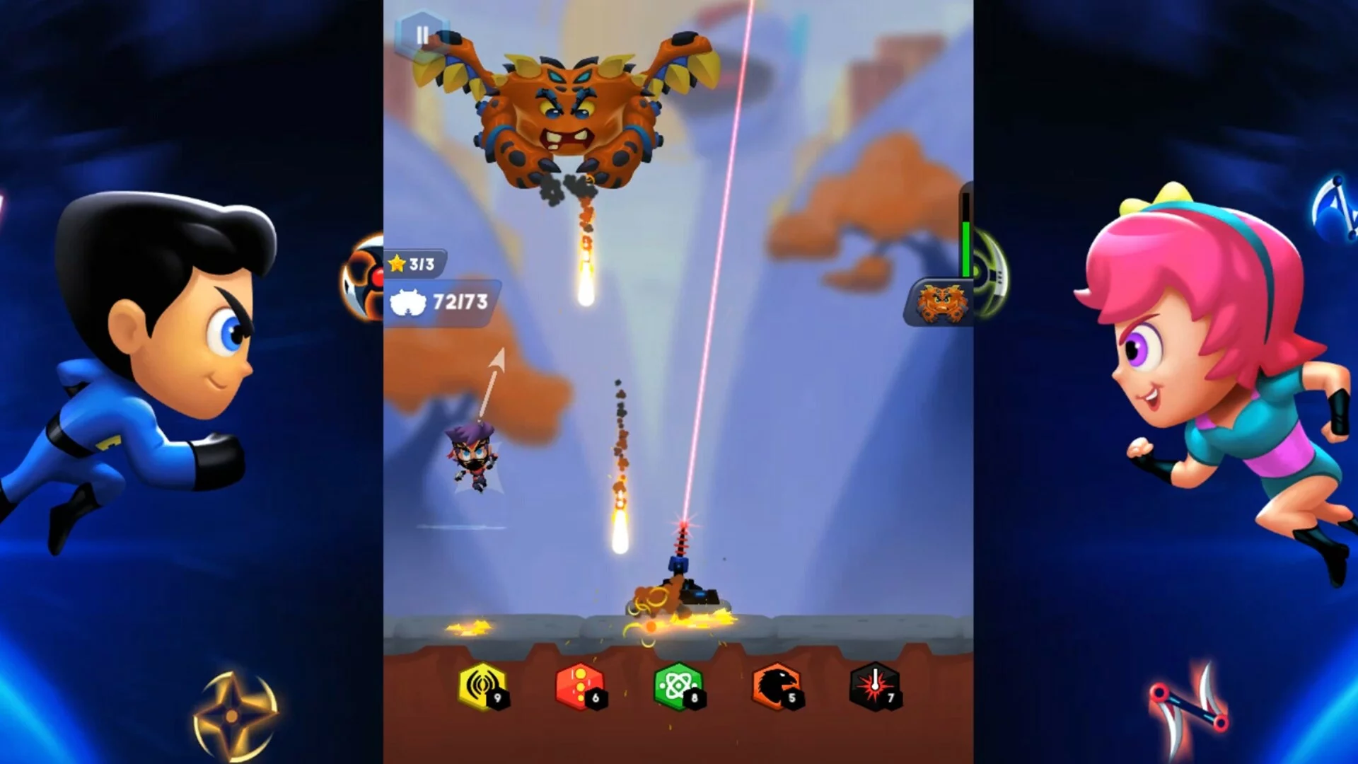 Изображение игры: Dragon Blast - Crazy Action Super Hero Game