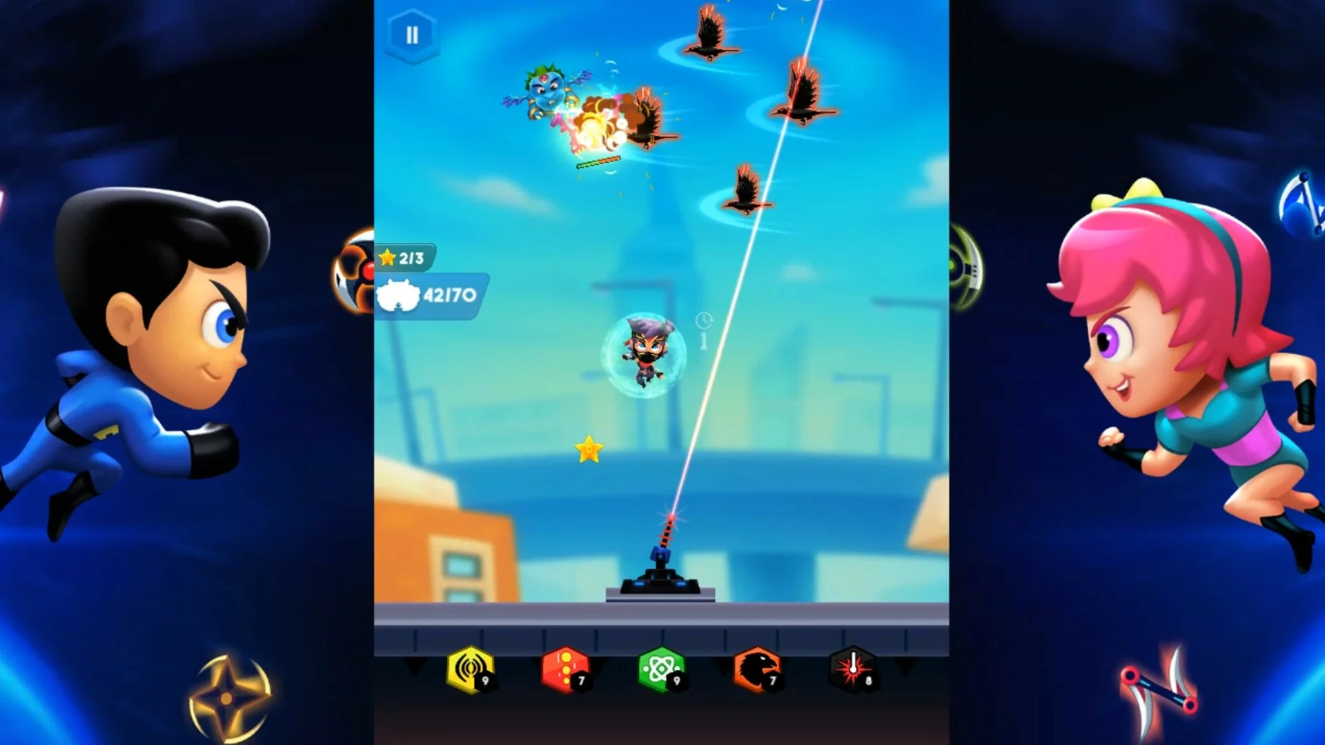 Изображение игры: Dragon Blast - Crazy Action Super Hero Game