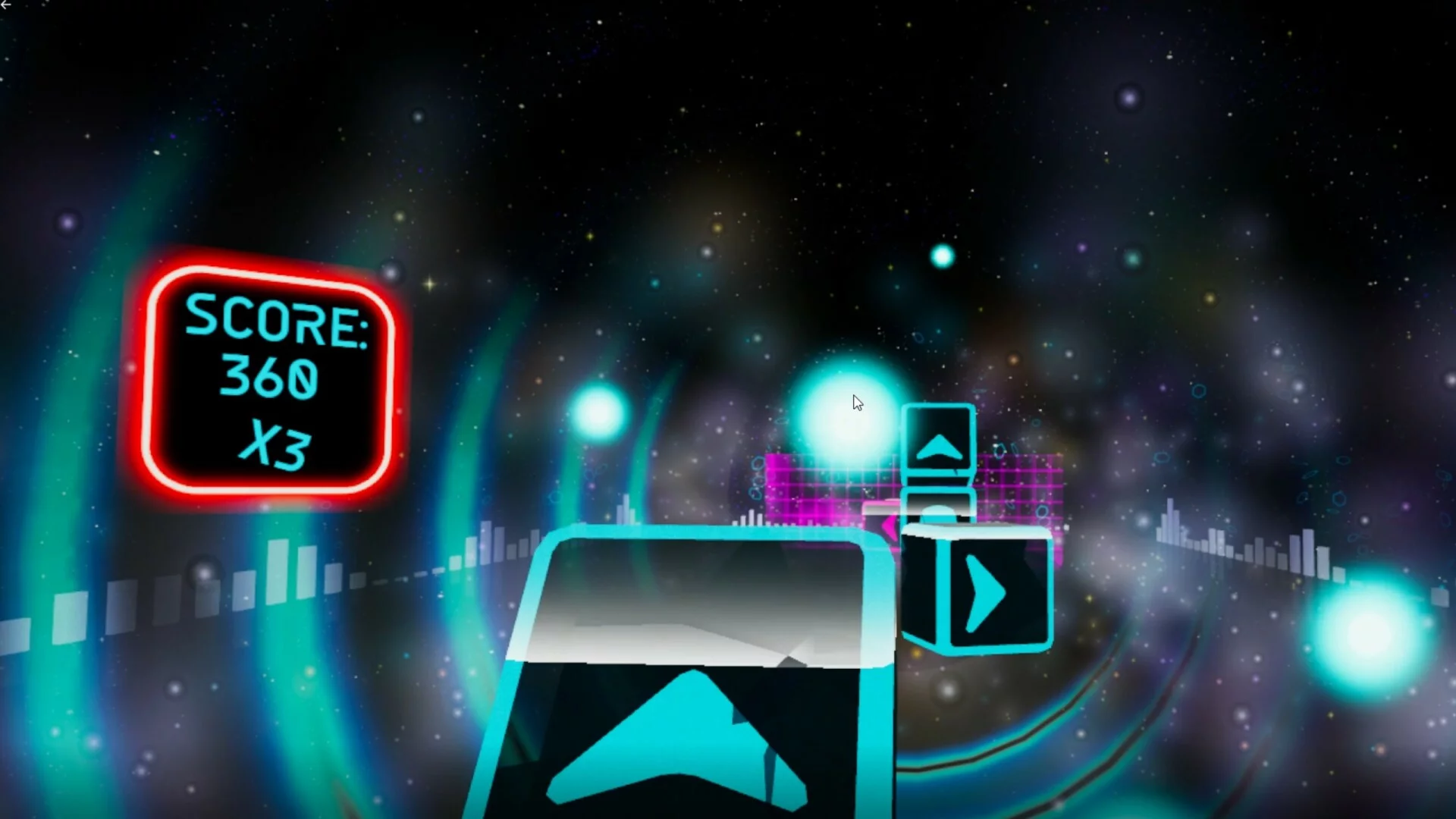 Изображение игры: BOX THE BEAT VR