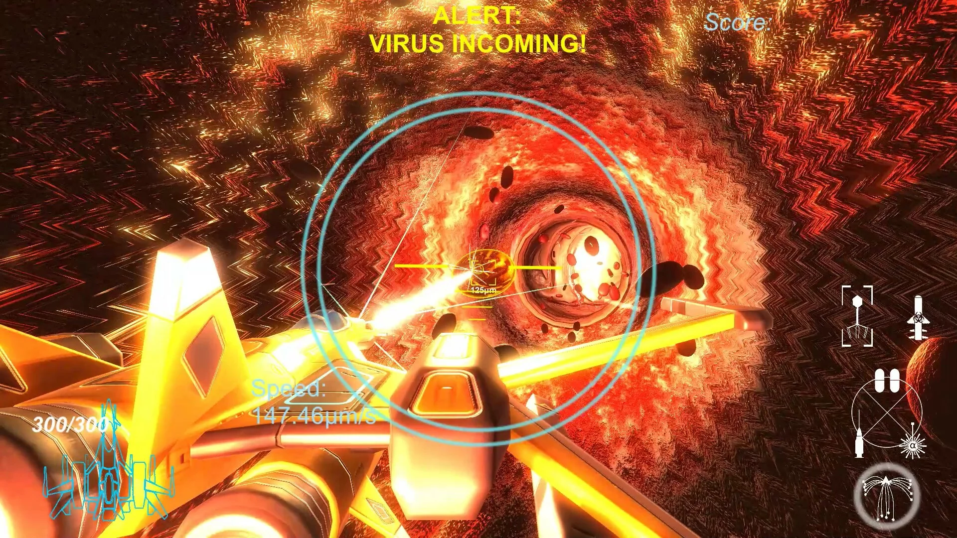 Изображение игры: Nano Fighter Anti Disease