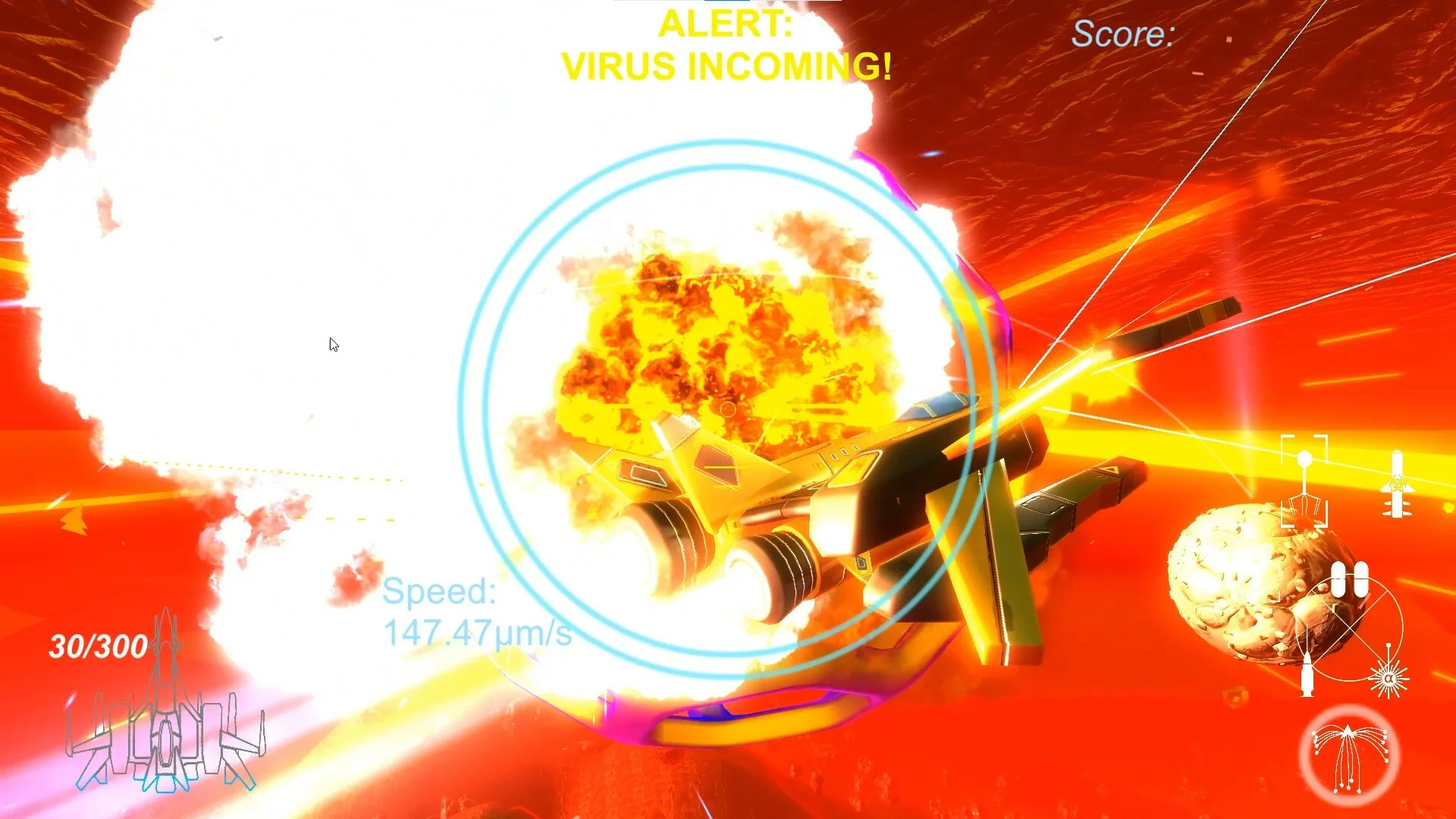 Изображение игры: Nano Fighter Anti Disease