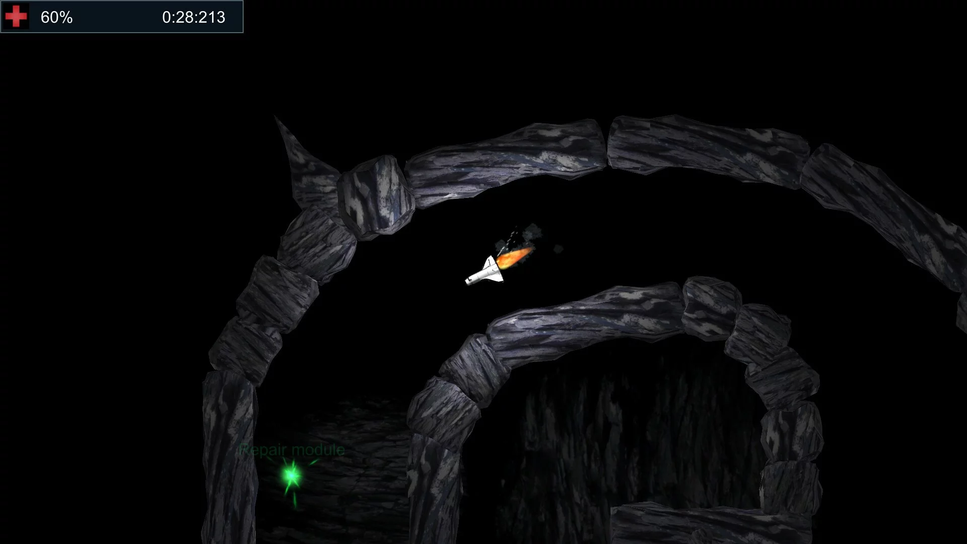 Изображение игры: Colossus Mission - adventure in space, arcade game