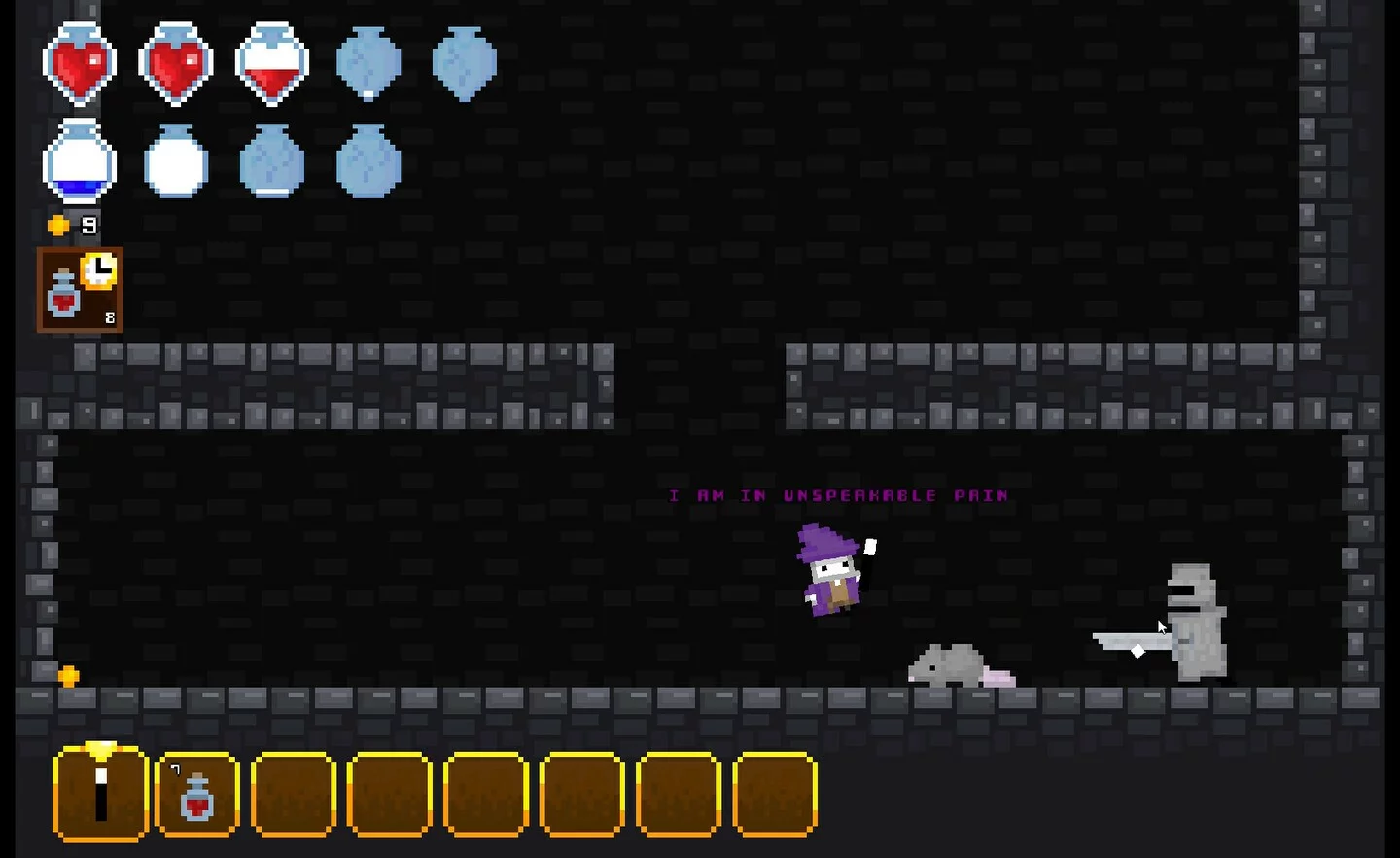 Изображение игры: Wacky Wizarding Dungeon