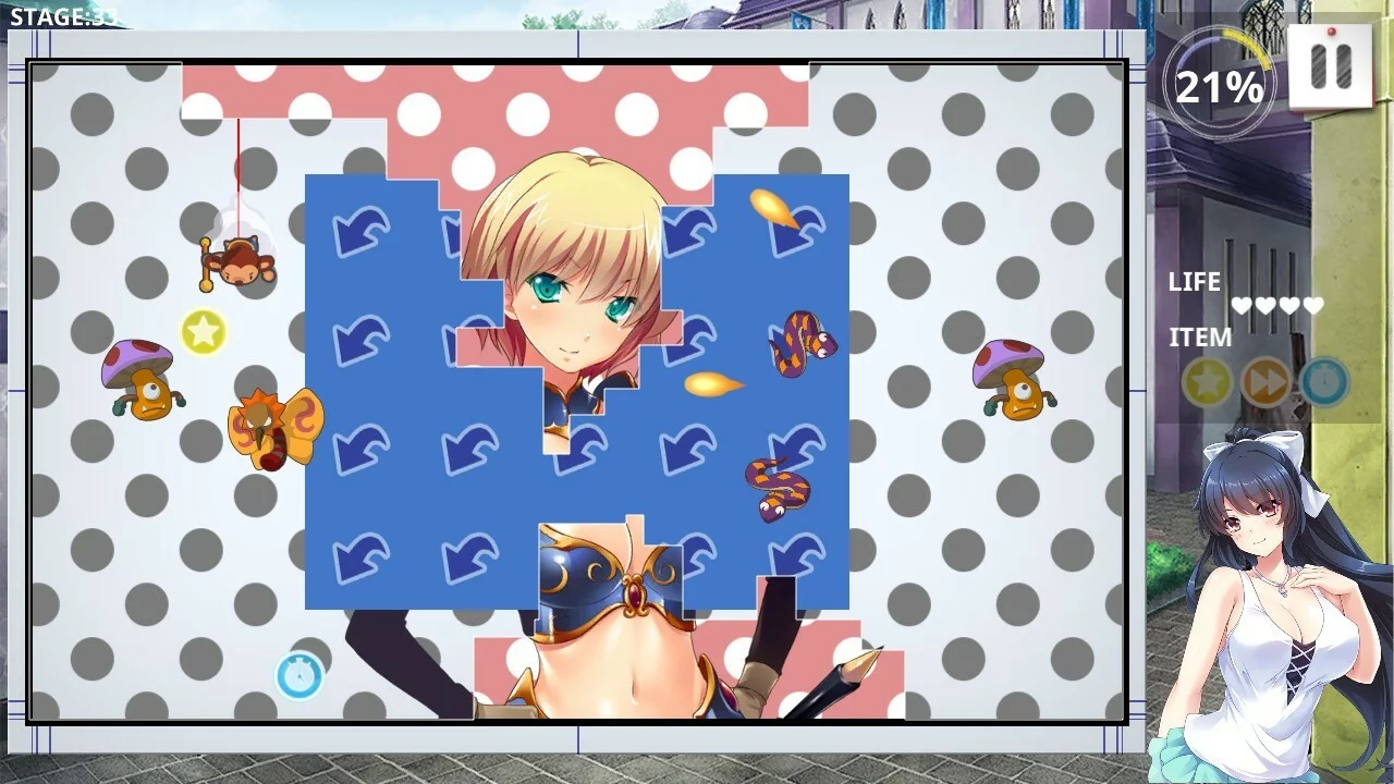 Изображение игры: Pretty Girls Panic! PLUS