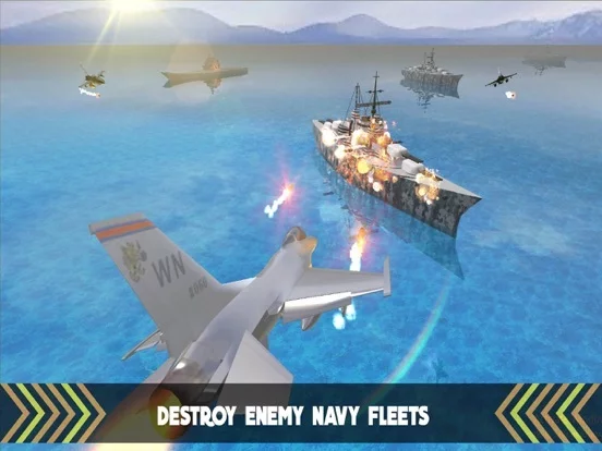 Изображение игры: Air Strike Pro 2019: Sky War