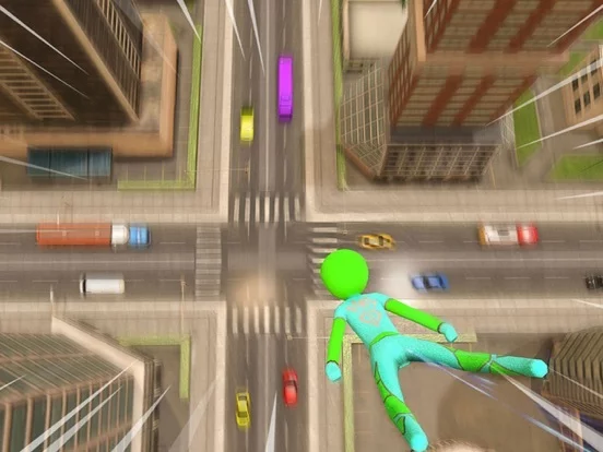 Изображение игры: Stickman Spider Rope Hero Game