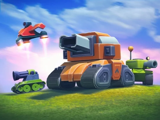 Изображение игры: Tankhalla: Tank arcade game