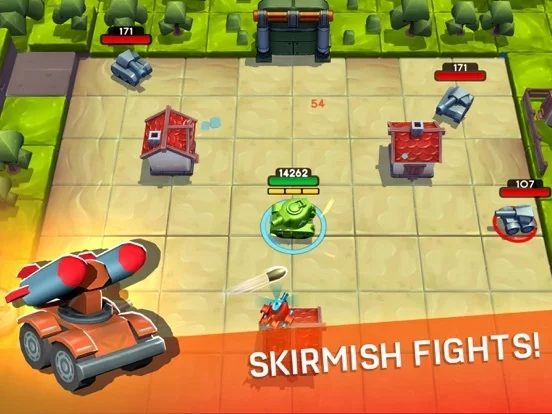 Изображение игры: Tankhalla: Tank arcade game