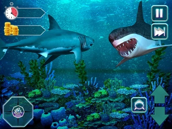 Изображение игры: My Hungry Survival Shark Game