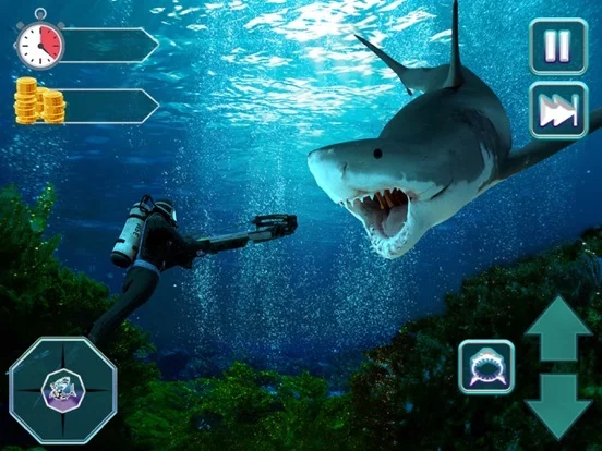 Изображение игры: My Hungry Survival Shark Game