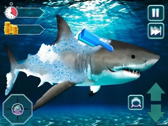 Изображение игры: My Hungry Survival Shark Game