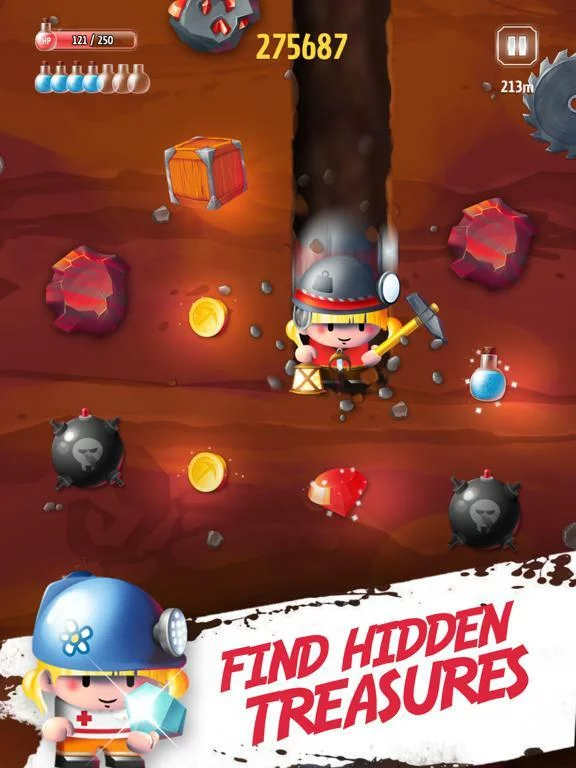 Изображение игры: Tiny Miners